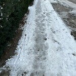 Unshoveled/Icy Sidewalk at 31 Coolidge St