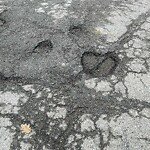 Pothole at 44 Marion St