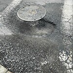 Pothole at 1319 Beacon St