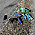 Trash/Recycling at 66 Norfolk Rd, Chestnut Hill