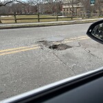 Pothole at 38 Dean Rd