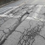 Pothole at Chestnut Hill Ave @ Ackers Ave