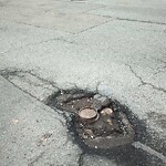 Pothole at 139 Cypress St