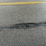 Pothole at 63–77 Goddard Ave