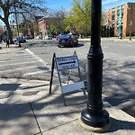 Sidewalk Obstruction at 344 Harvard St