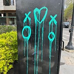 Graffiti at 364 Harvard St