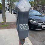 Graffiti at 384 Harvard St