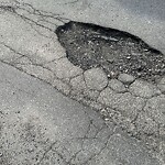 Pothole at 344 Tappan St
