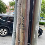 Graffiti at 111 Cypress St