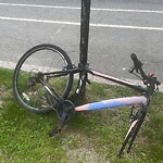 Abandoned Bike at 1589 Beacon St