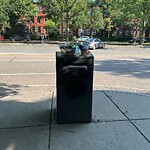 Trash/Recycling at 1810 Beacon St