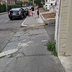 Sidewalk Repair at 17 Green St
