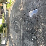 Pothole at 21 Belmont Rd, Chestnut Hill