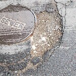 Pothole at 11 Naples Rd