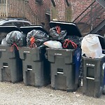 Trash/Recycling at 1400 Beacon St