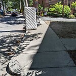 Sidewalk Obstruction at 51 Harvard Ave