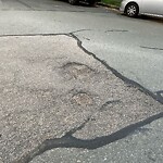 Pothole at 183–199 University Rd