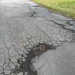 Pothole at Willow Ave, Chestnut Hill