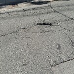 Pothole at 46 Vernon St