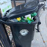 Trash/Recycling at 599 Brookline Ave