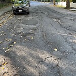 Pothole at 15 Cumberland Ave