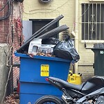 Trash/Recycling at 1009 Beacon St