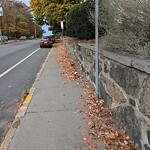 Sidewalk Obstruction at 3 Philbrick Rd, Brookline 02445