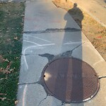 Sidewalk Repair at 141 Independence Dr, Chestnut Hill