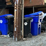 Trash/Recycling at 1400 Beacon St