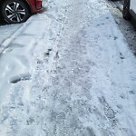 Unshoveled/Icy Sidewalk at 25 39 Centre St