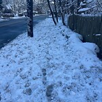 Unshoveled/Icy Sidewalk at 371 Walnut St