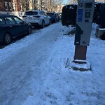 Unshoveled/Icy Sidewalk at 9 Babcock St