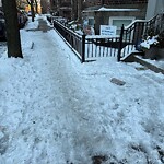 Unshoveled/Icy Sidewalk at 17 Alton Pl