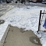 Unshoveled/Icy Sidewalk at 282 Cypress St