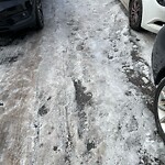 Unshoveled/Icy Sidewalk at 146 Boylston St