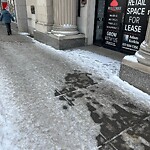 Unshoveled/Icy Sidewalk at 1357 Beacon St