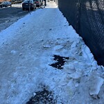 Unshoveled/Icy Sidewalk at 2–32 Pleasant St