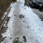 Unshoveled/Icy Sidewalk at 53 Centre St