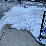 Unshoveled/Icy Sidewalk at 282 Cypress St