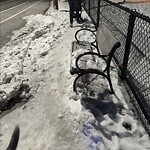 Unshoveled/Icy Sidewalk at Cypress St Opp Henry St