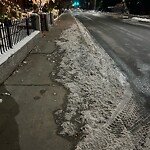 Unshoveled/Icy Sidewalk at 77 Monmouth St