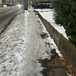 Unshoveled/Icy Sidewalk at 42.34 N 71.11 W