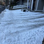 Unshoveled/Icy Sidewalk at 89 University Rd