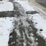 Unshoveled/Icy Sidewalk at 240 Middlesex Rd, Chestnut Hill