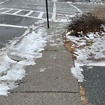 Unshoveled/Icy Sidewalk at 282 Cypress St