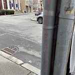 Graffiti at 55 Sewall Ave