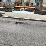 Pothole at 40 Williams St