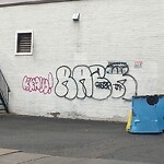 Graffiti at 1034 Commonwealth Ave, Boston