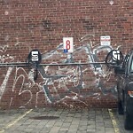 Graffiti at 1028 Commonwealth Ave, Boston