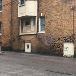 Graffiti at 186 Naples Rd